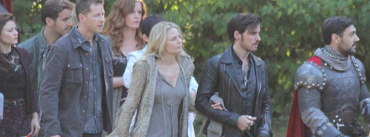 Once Upon A Time – On Set